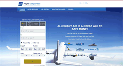 Desktop Screenshot of allegiantairline.net